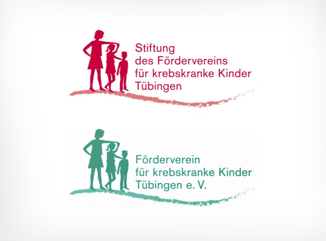 Logo Stiftung des Fördervereins für krebskranke Kinder Tübingen und Förderverein für krebskranke Kinder Tübingen e.V.