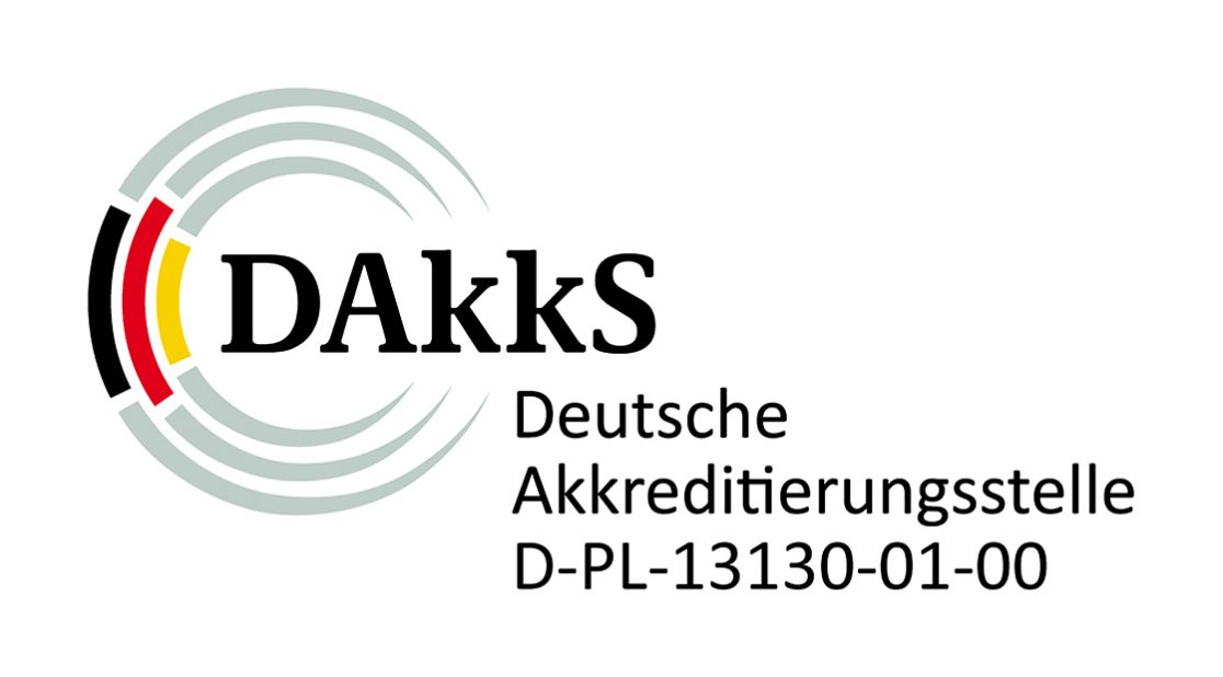Akkreditierungssymbol DAKKS D-PL-13130-01