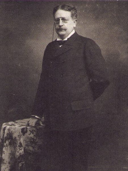 Historisches Portrait von Albert Döderlein