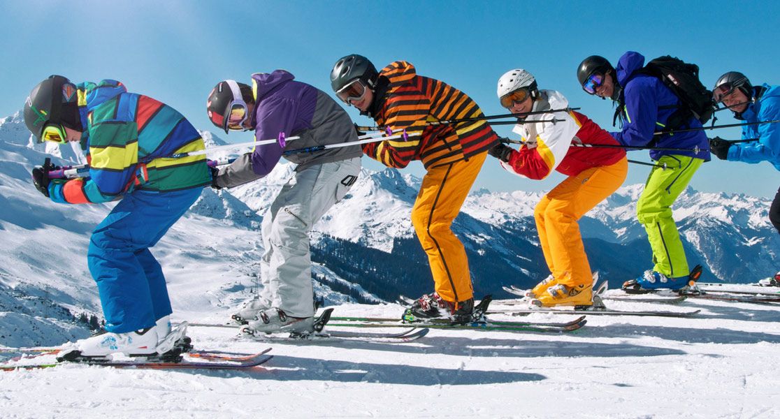 Wintersport Skifahren