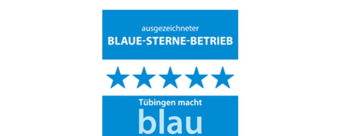 Blauer Stern und Tübingen macht Blau Logo