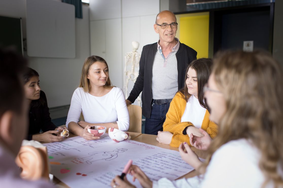 Unterricht an der Pflegeschule