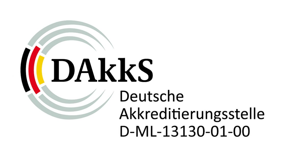 Akkreditierungssymbol DAKKS D-ML-13130-01